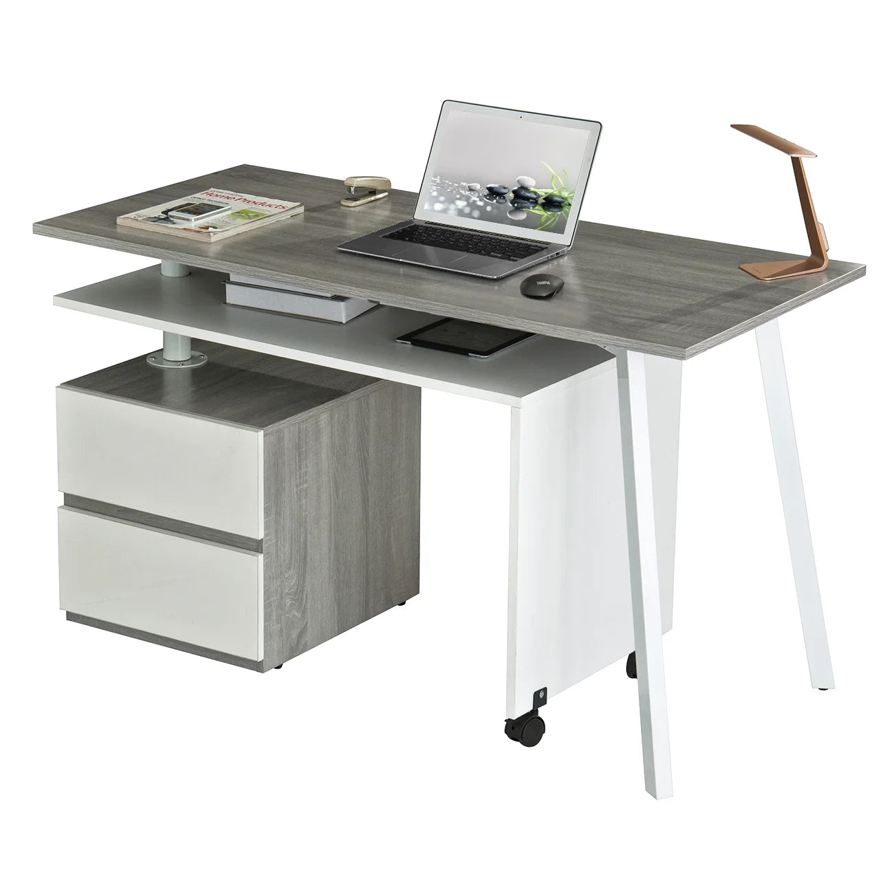 Teen Office Desk with Drawers